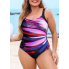 Купальник суцільний FS Dokotoo Tummy Control Swimsuiti М Чорний (9607)