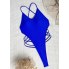 Суцільний купальник FS Micro-Tanga Monokini М Синій (8452)