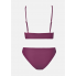 Жіночий купальник Cupshe Women's Bikini Set М Бордовий (8461)