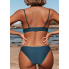 Жіночий купальник Cupshe Women's Bikini Set S Синій (8462)