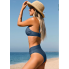 Жіночий купальник Cupshe Tempest Bikini Set М Синій (8463)