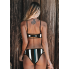 Жіночий купальник Cupshe Tempest Bikini Set L Чорний (8464)