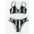 Жіночий купальник Cupshe Tempest Bikini Set L Чорний (8464)