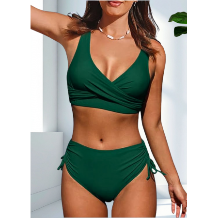 Жіночий купальник FS Women's Bikini Set L Зелений (8465)