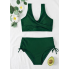Жіночий купальник FS Women's Bikini Set S Зелений (9688)