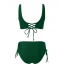 Жіночий купальник FS Women's Bikini Set S Зелений (9688)