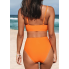  Жіночий купальник CUPSHE Women Swimsuit Lotto Bikini М Помаранчевий (9117)