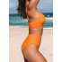  Жіночий купальник CUPSHE Women Swimsuit Lotto Bikini М Помаранчевий (9117)