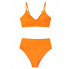  Жіночий купальник CUPSHE Women Swimsuit Lotto Bikini М Помаранчевий (9117)