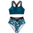  Жіночий купальник FS Vancavoo Women Bikini Set XL Синій (8479)