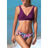 Роздільний купальник CUPSHE Women's Bikini XL Пурпурний (8491)