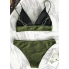 Жіночий купальник Cupshe Women's Bikini Set XL Оливковий (8488)