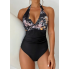 Суцільний купальник FS Flowy Abundant М з коригуючим ефектом Чорний (8502)