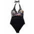 Суцільний купальник FS Flowy Abundant М з коригуючим ефектом Чорний (8502)