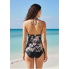 Жіночий купальник-танкіні FS Women Halter S з коригуючим ефектом Комбінований (9115)