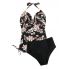 Жіночий купальник-танкіні FS Women Halter S з коригуючим ефектом Комбінований (9115)