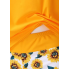 Жіночий купальник-танкіні FS Women Halter XL з коригуючим ефектом Жовтий (8615)