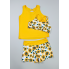 Жіночий купальник-танкіні FS Women Halter XL з коригуючим ефектом Жовтий (8615)