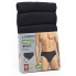 Набір чоловічих трусів-сліпів Livergy LYCRA® 3 шт L Чорний (8971)