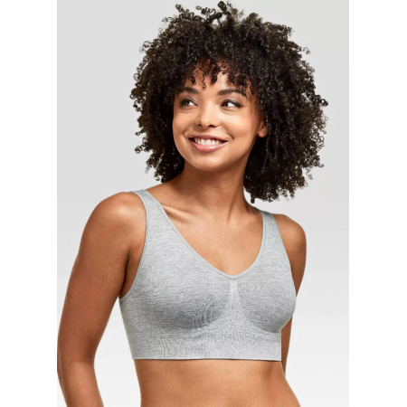 Безшовний бюстгальтер-топ Sensabelle Seamless Bra L/XL Сірий (8972) Безшовний бюстгальтер-топ Sensabelle Seamless Bra L/XL Сірий (8972)