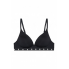 Бюстгальтер ущільнений Bonds Soft Bralette 16D/85D без кісточок Чорний (8043)