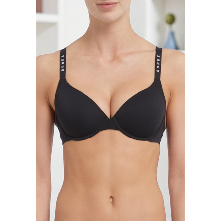 Бюстгальтер ущільнений Bonds Soft Tee Bra 12D/75D Чорний (8053) Бюстгальтер ущільнений Bonds Soft Tee Bra 12D/75D Чорний (8053)