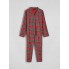 Чоловічий комплект для дому та сну Reserved men’s pajama XL Бавовняна піжама Червоний (8067)