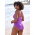 Суцільний купальник George 20/XL з эфектом утяжки Lilac (8116)