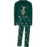 Чоловічий новорічний комплект для дому та сну Livergy men’s pajama L (EUR 52-54) Бавовняна піжама Зелений (8032)