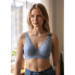 Мереживний бюстгальтер Esprit UNDERWIRE BRA 80B з м'якими чашками на кісточках Gray (8125)
