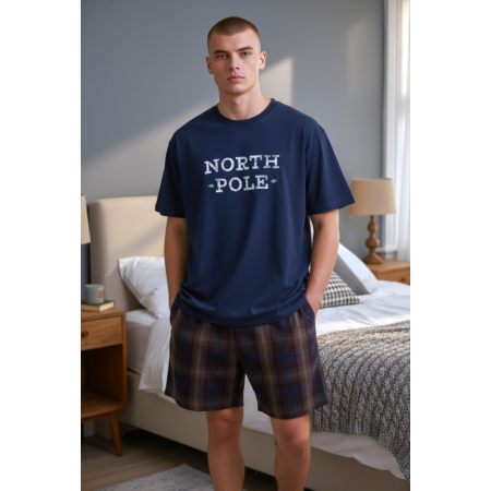 Чоловічий Піжамний комплект Reserved men’s pajama M Бавовняна піжама Синій (8063) Чоловічий Піжамний комплект Reserved men’s pajama M Бавовняна піжама Синій (8063)
