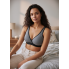Бюстгальтер-пуловер бавовняний La Leche League M Sleep Nursing Bra для сну для годування Серый (8107)