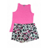 Піжама жіноча бавовняна Shortama Sleeveless S Домашній комплект Рожевий (8088)