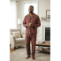 Чоловічий комплект для дому та сну Reserved men’s pajama XL Бавовняна піжама Червоний (8067)
