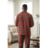 Чоловічий комплект для дому та сну Reserved men’s pajama XL Бавовняна піжама Червоний (8067)