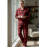 Чоловічий комплект для дому та сну Reserved men’s pajama M Бавовняна піжама Червоний (8062)