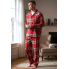 Чоловічий комплект для дому та сну Reserved men’s pajama XXL Бавовняна піжама Червоний (8062)