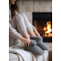 Жіночі домашнікапці-чобітки Primark Slipper Socks 36-37 Сірий (8127)