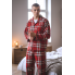 Чоловічий комплект для дому та сну Reserved men’s pajama XXL Бавовняна піжама Червоний (8062)