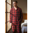 Чоловічий комплект для дому та сну Reserved men’s pajama M Бавовняна піжама Червоний (8062)