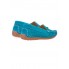 Дитячі мокасини FS Fashion 35 для хлопчиків з перфорацією Блакитний (7327)