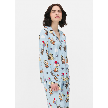 Піжамна сорочка Primark Cosy Printed Boyfriend Pyjamas М Для дому та сну Синій (8793) Піжамна сорочка Primark Cosy Printed Boyfriend Pyjamas М Для дому та сну Синій (8793)