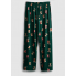 Жіночі піжамні штани Primark Christmas Teddy Bear Bottoms L для сну та дому Зелений (8831)