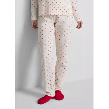 Пижамные хлопковые штаны Primark Bottom Pyjama XS Низ пижамы Белый (8844)