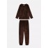 М'яка Плюшева Піжама Primark Fleece Pyjama Set XL Домашній комплект Коричневий (8152)