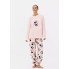 М'яка Плюшева Піжама Primark Disney Character Fleece Pyjama Set XXS Домашній комплект Рожевий (8513)