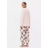 Плюшевий Піжамний світшот Primark Fleece Pyjama XL Пудровий (8517)