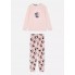 М'яка Плюшева Піжама Primark Disney Character Fleece Pyjama Set XXS Домашній комплект Рожевий (8513)