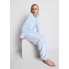 М'яка Плюшева Піжама Primark Plush Long Pyjamas Set М Домашній комплект Блакитний (8154)