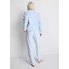 М'яка Плюшева Піжама Primark Plush Long Pyjamas Set М Домашній комплект Блакитний (8154)
